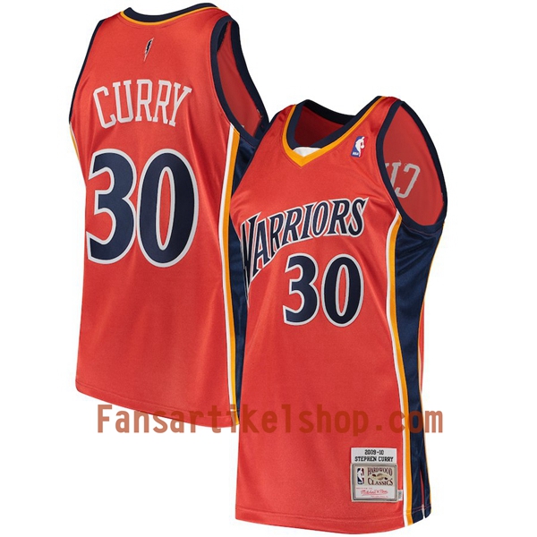 NBA Golden State Warriors Trikot Stephen Curry 30 Hardwood Classics Orange Swingman - Herren NBA Golden State Warriors Trikot Stephen Curry 30 Hardwood Classics Orange Swingman - Herren